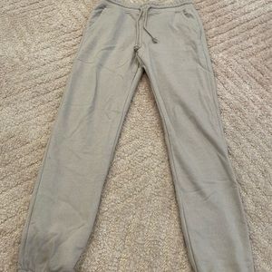 Beige H&M womens sweatpants